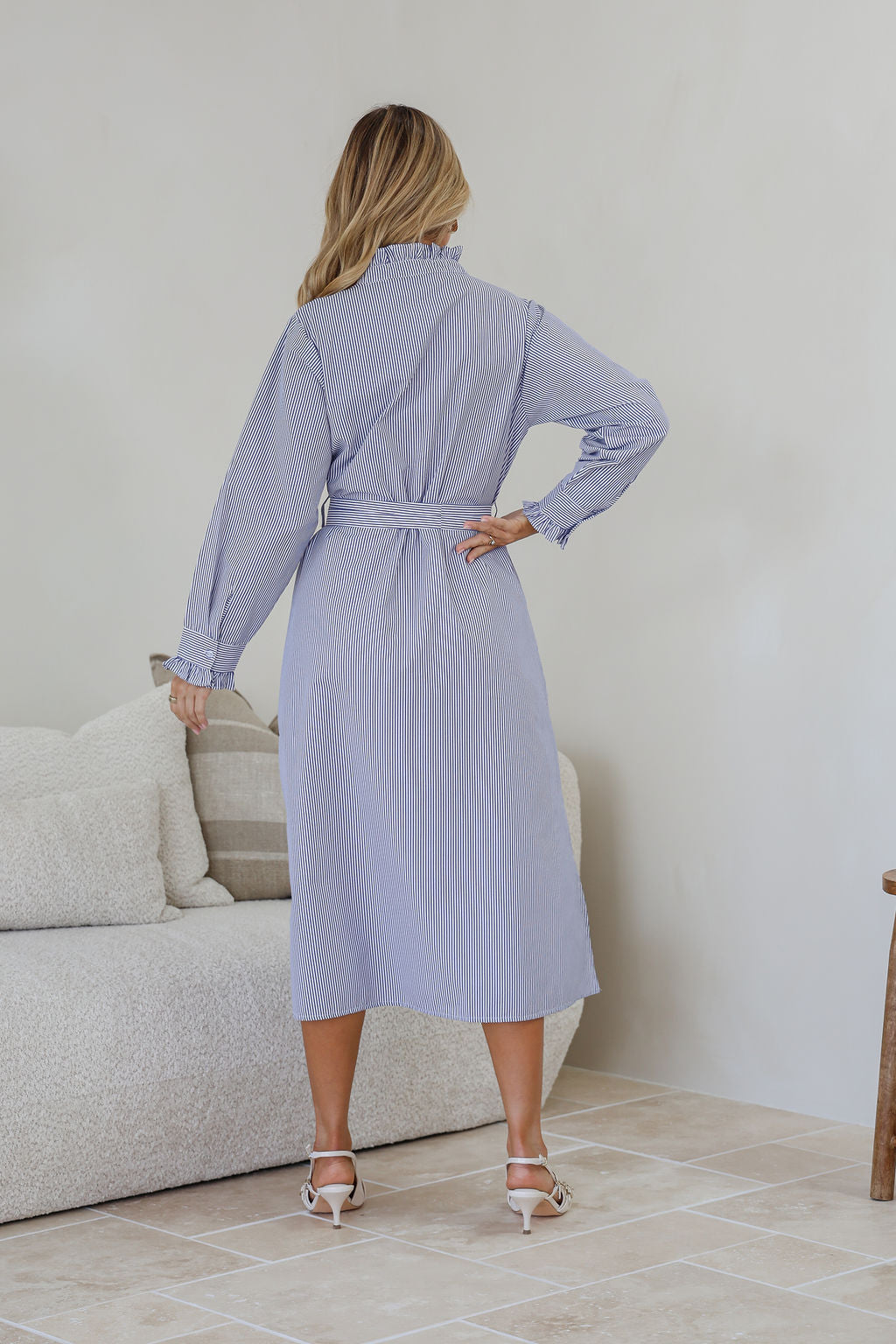 Frill Me  Stripe Dress