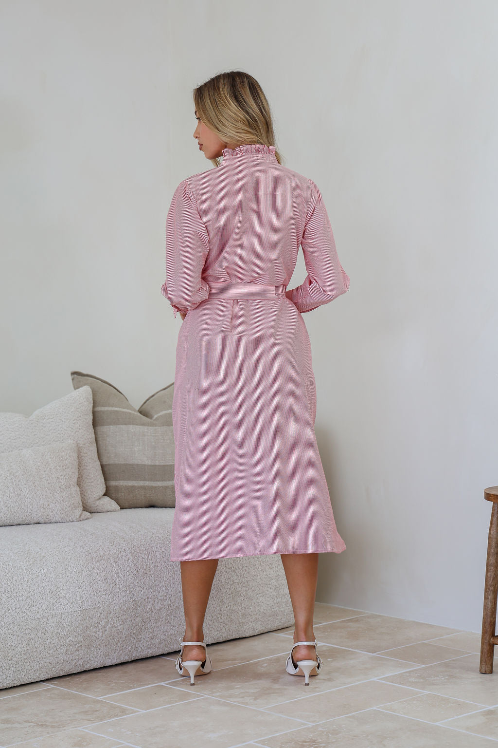 Frill Me  Stripe Dress