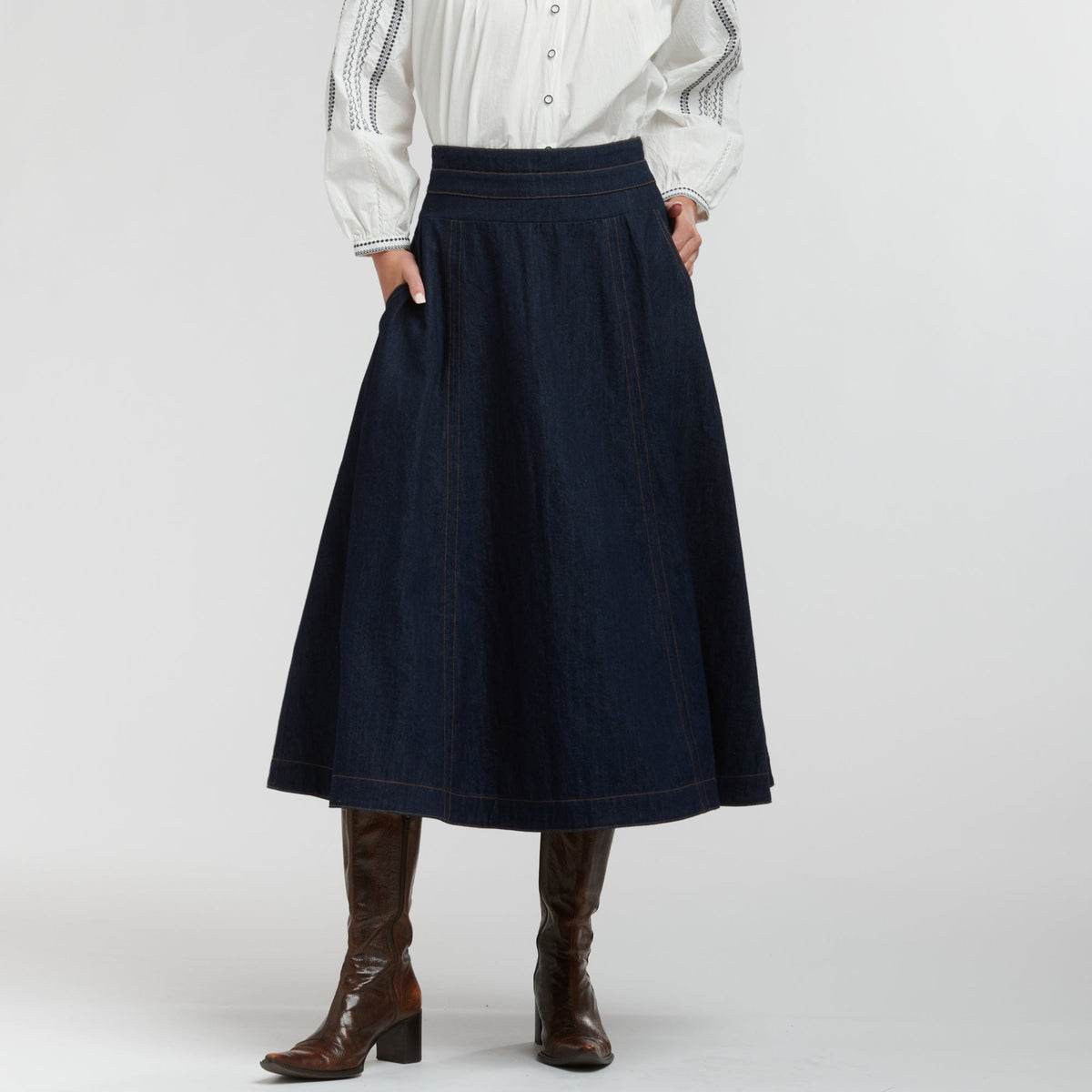 Dakota Denim Skirt