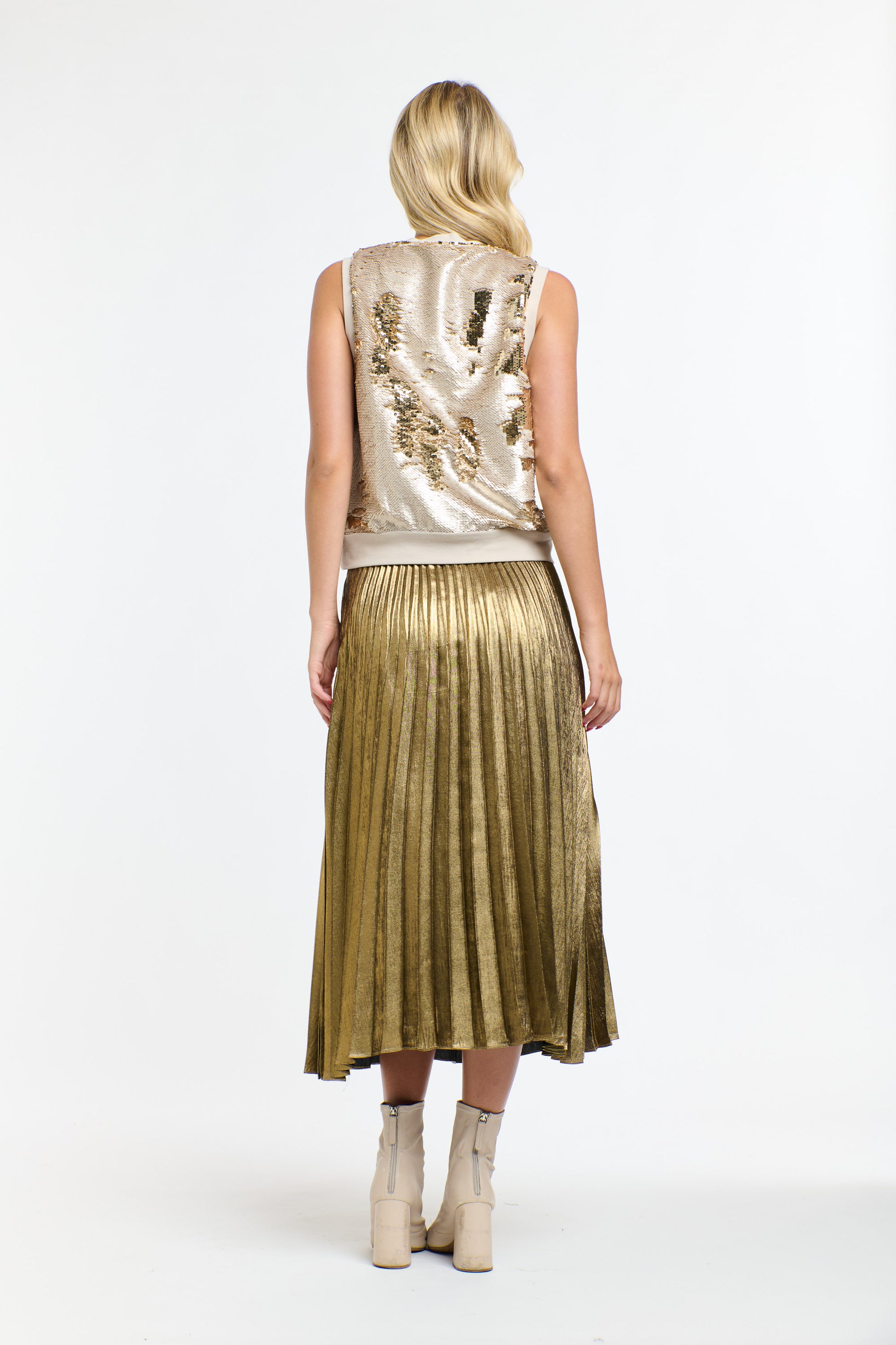Lia Metallic Skirt