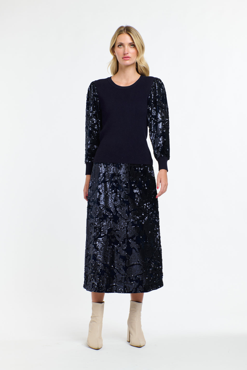Stockholm Sequin Skirt