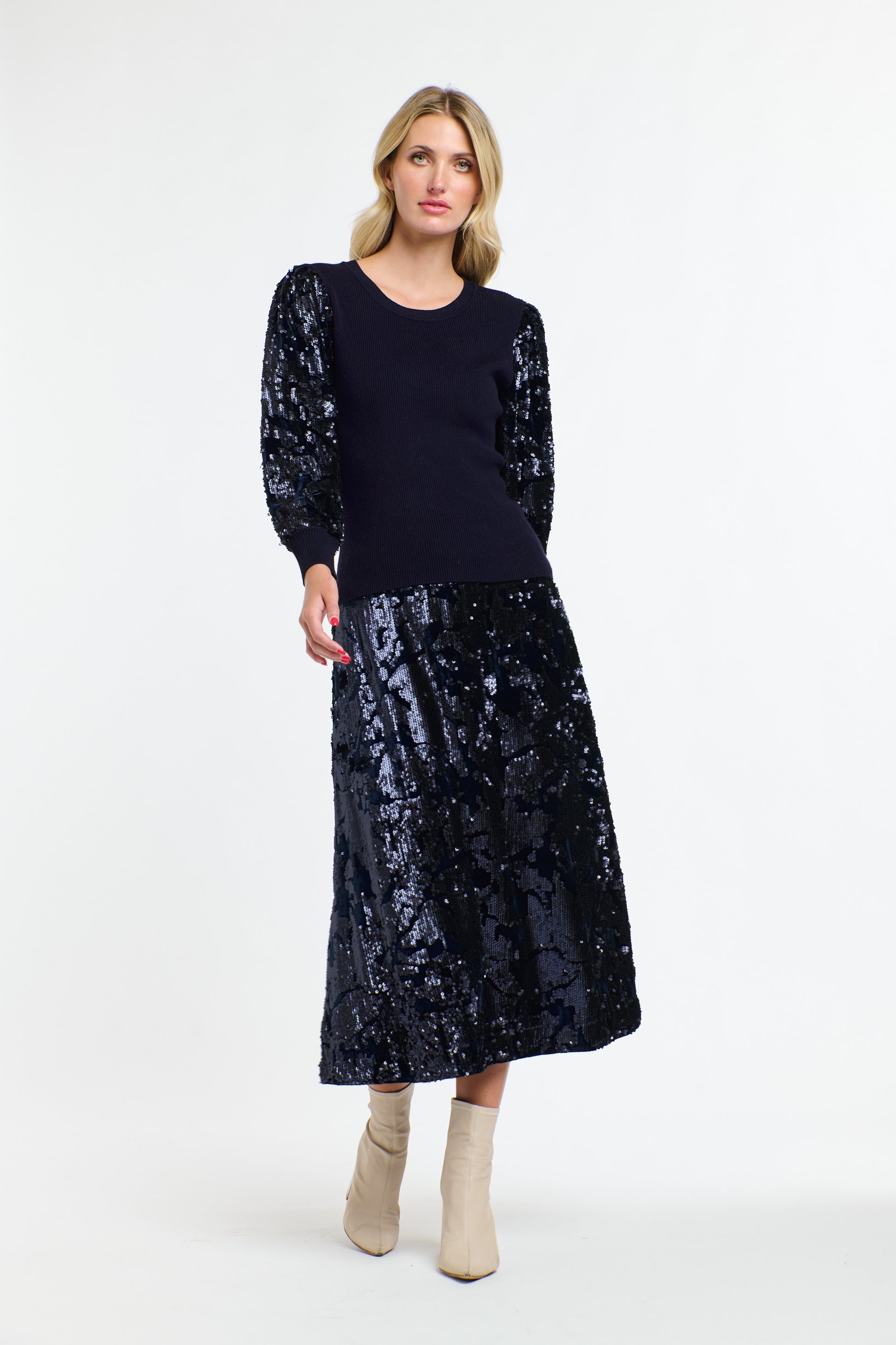 Stockholm Sequin Skirt