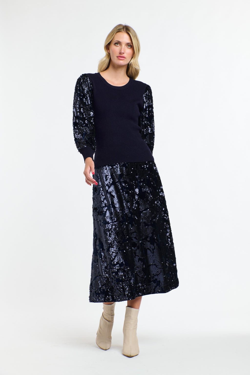 Stockholm Sequin Skirt