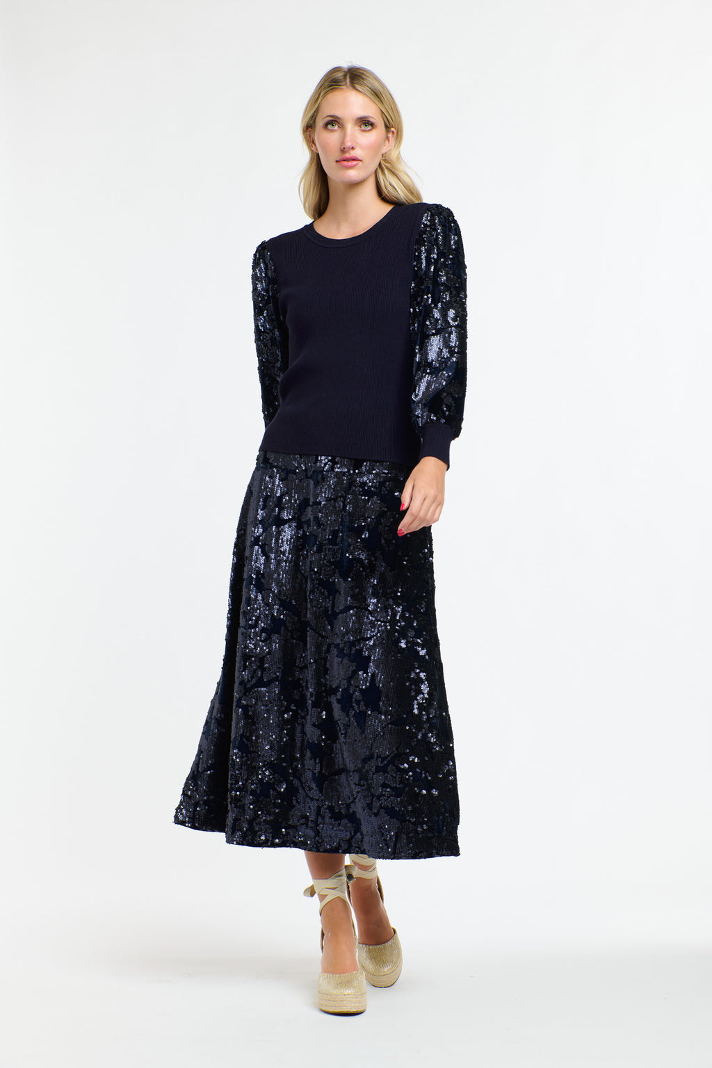 Stockholm Sequin Skirt