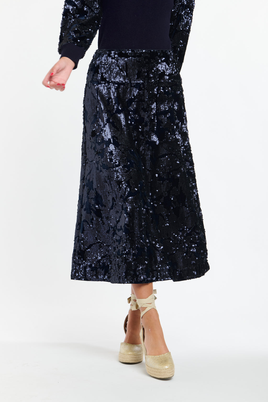 Stockholm Sequin Skirt