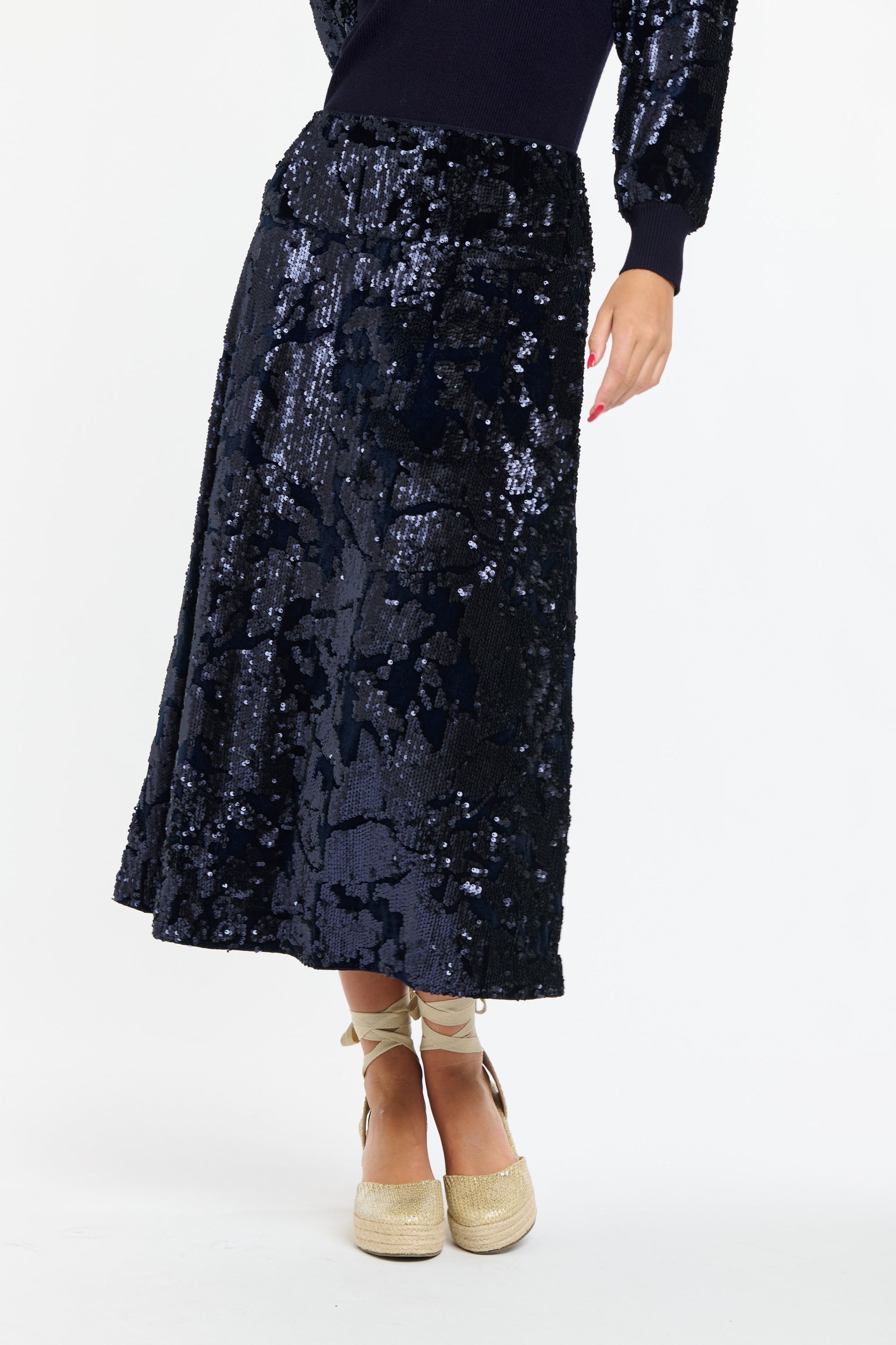 Stockholm Sequin Skirt