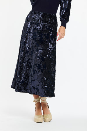 Stockholm Sequin Skirt