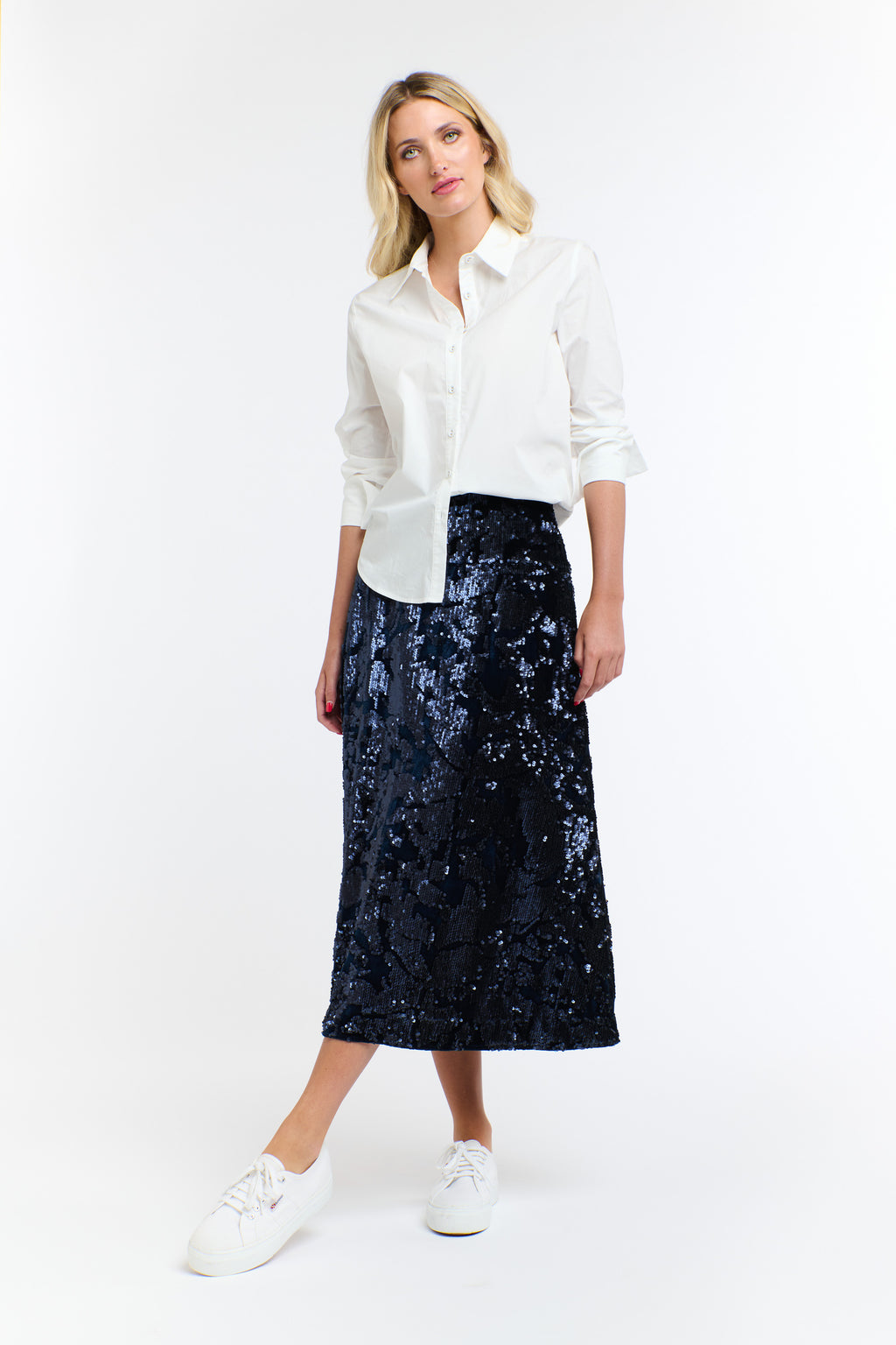 Stockholm Sequin Skirt