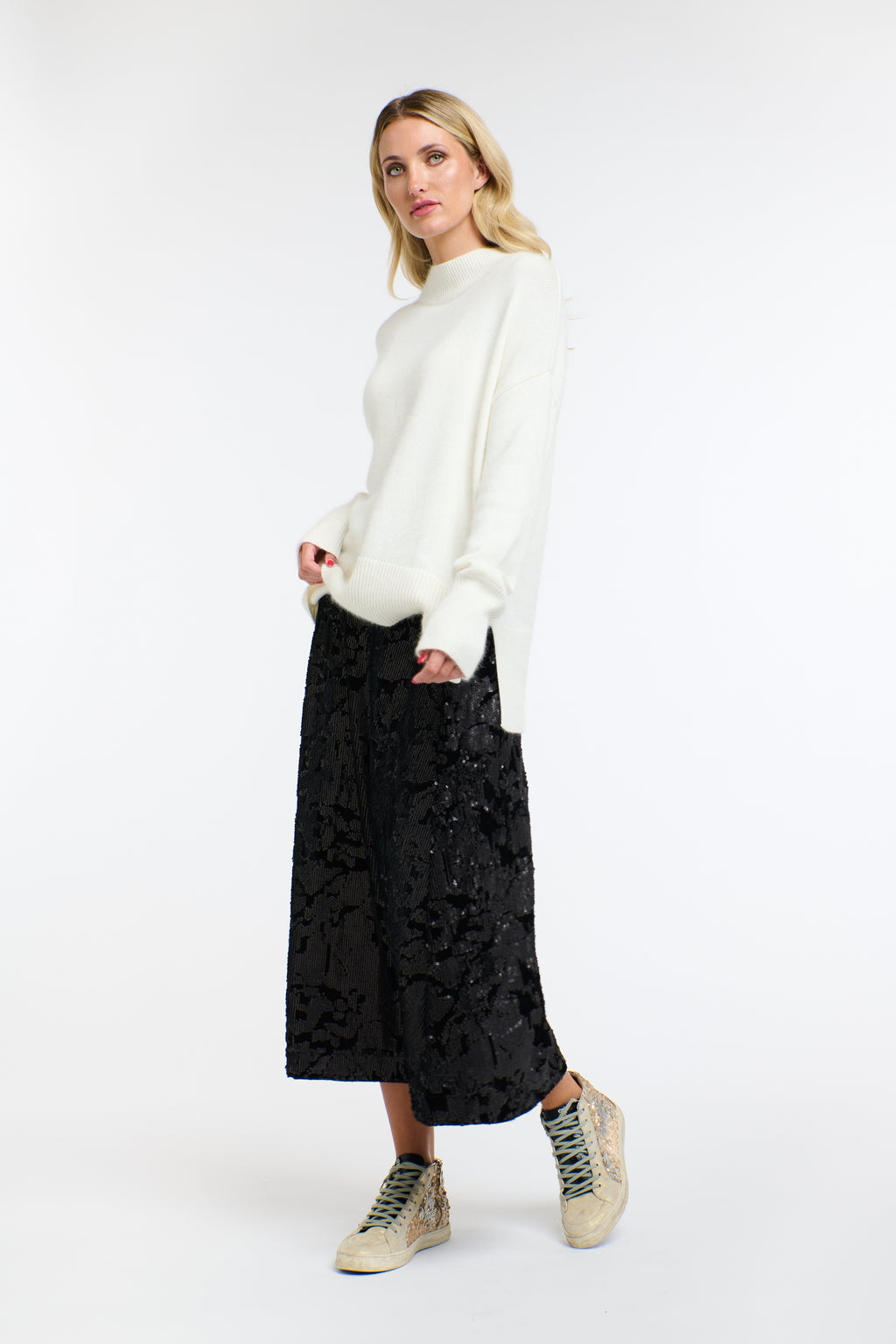 Stockholm Sequin Skirt