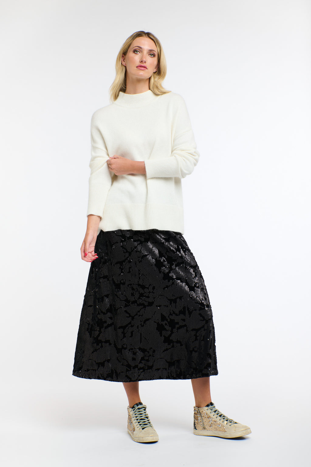 Stockholm Sequin Skirt