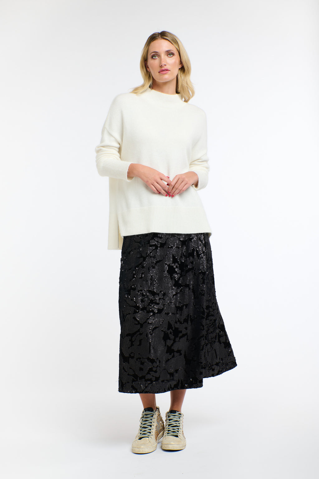 Stockholm Sequin Skirt