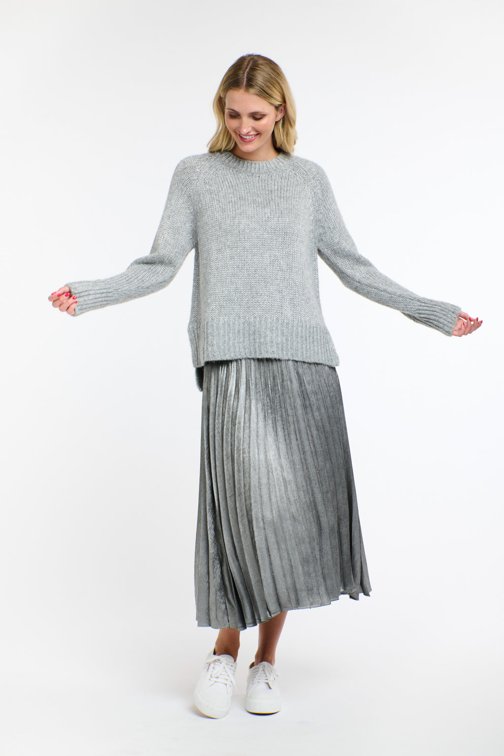 Lia Metallic Skirt