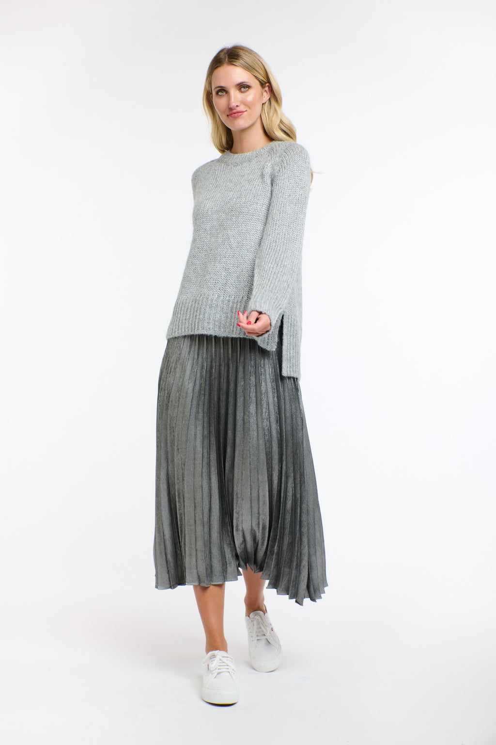 Lia Metallic Skirt