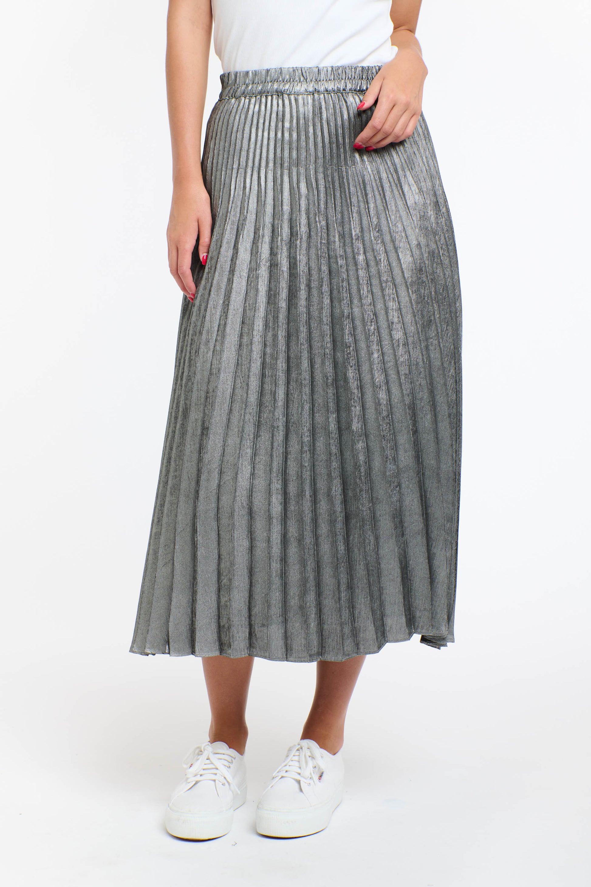 Lia Metallic Skirt