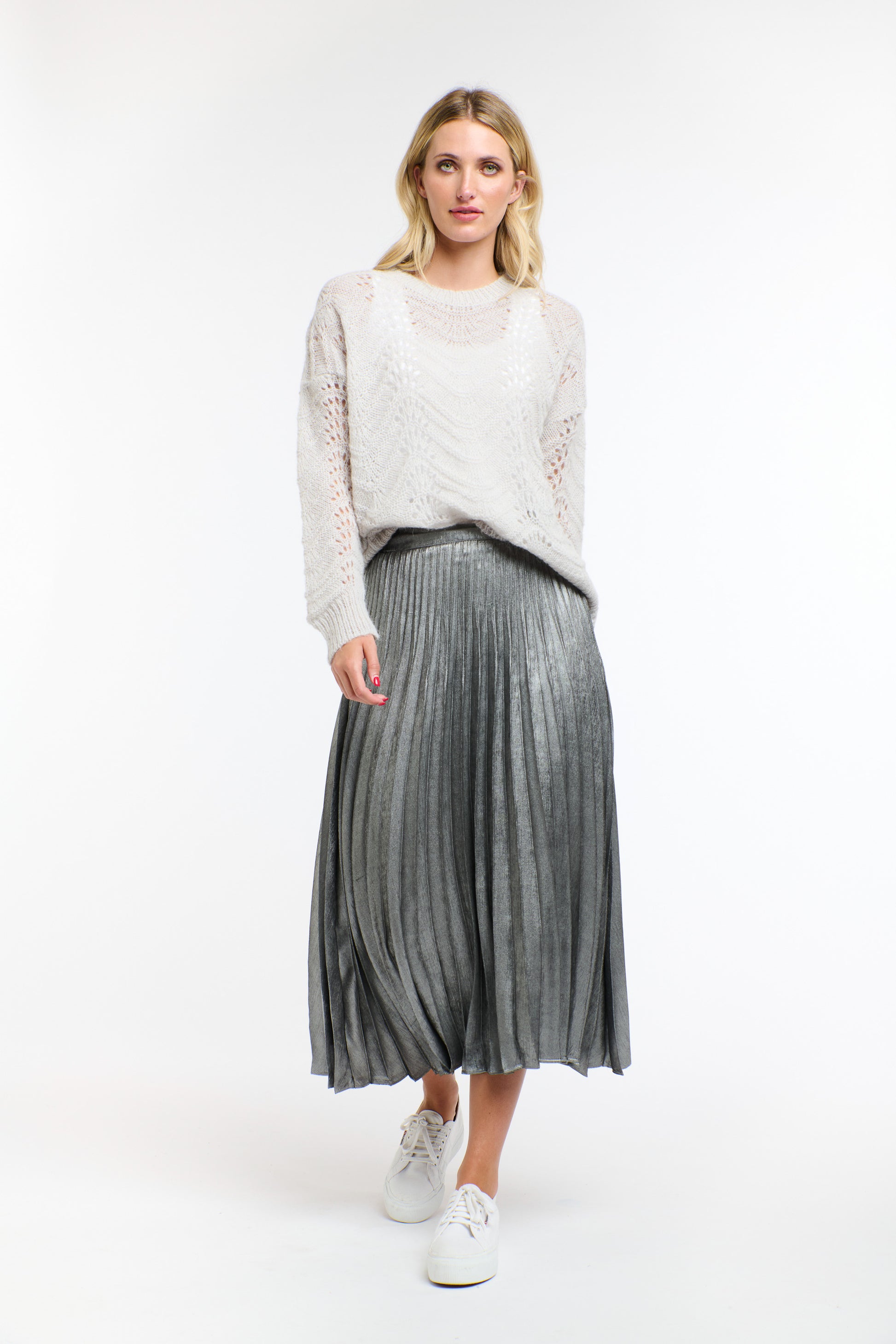 Lia Metallic Skirt