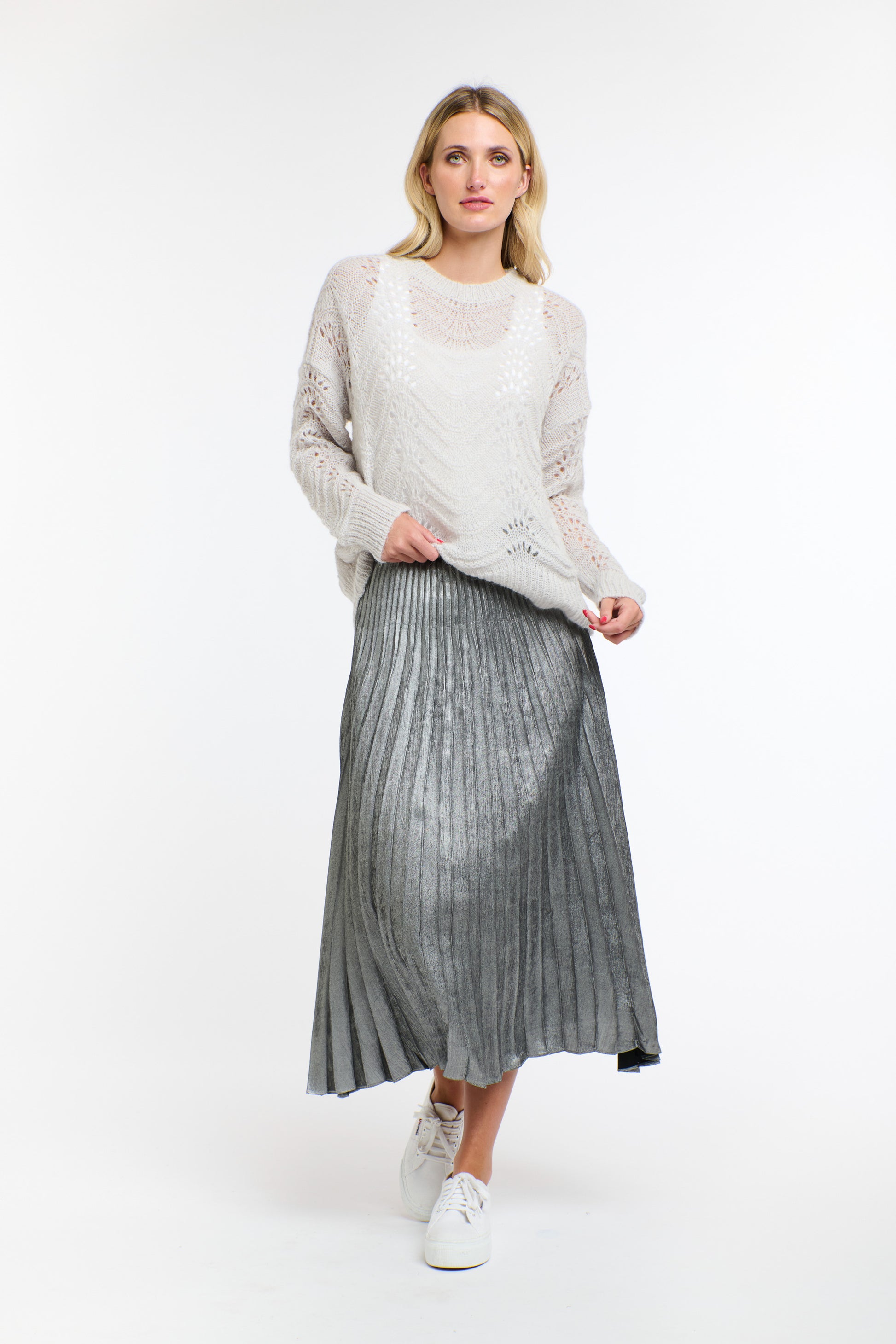 Lia Metallic Skirt