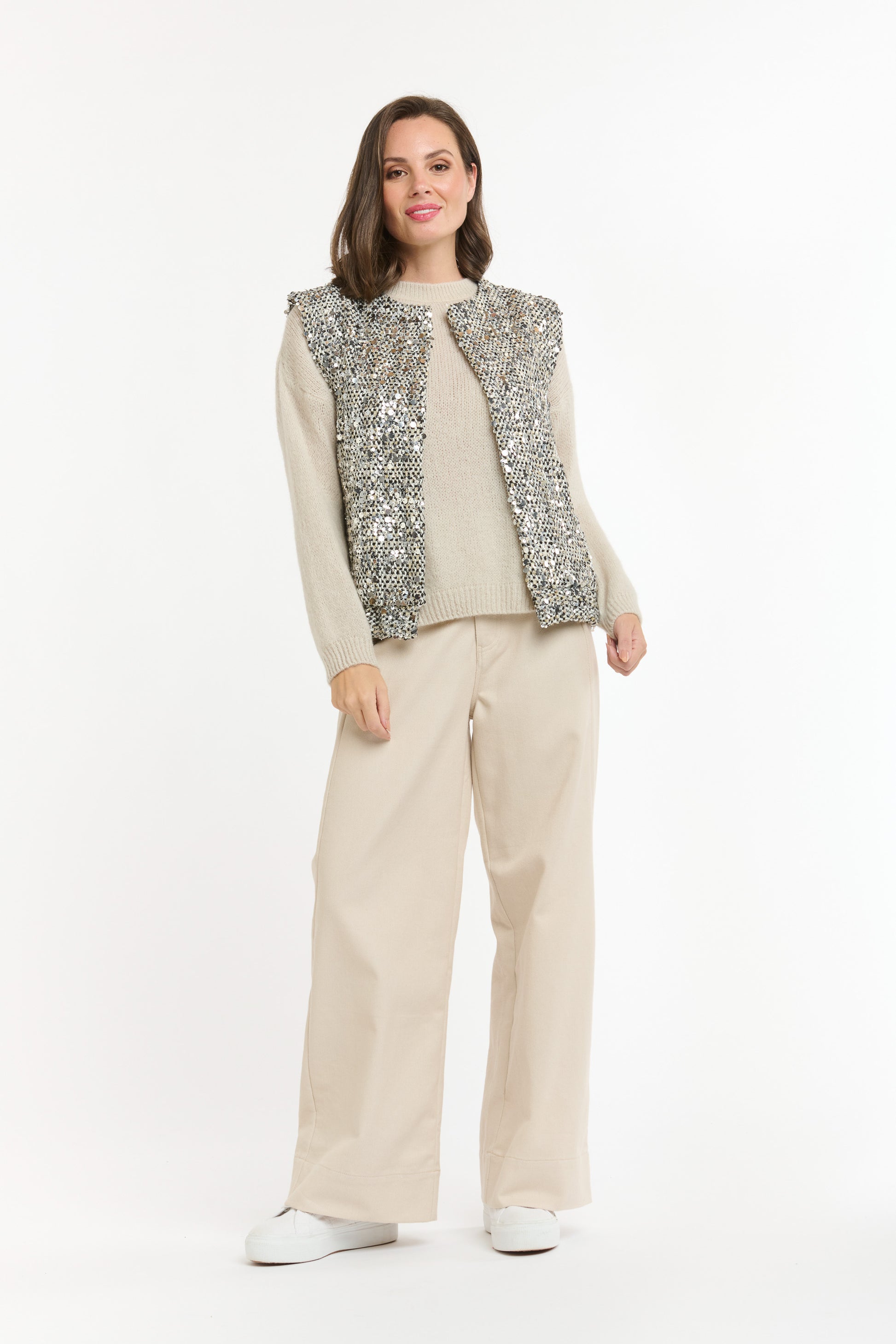 Paris Sequin Gilet