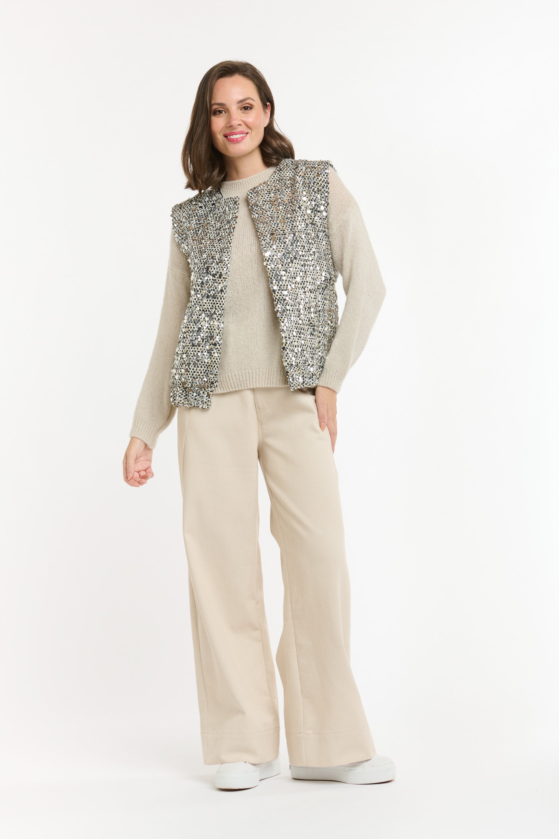 Paris Sequin Gilet