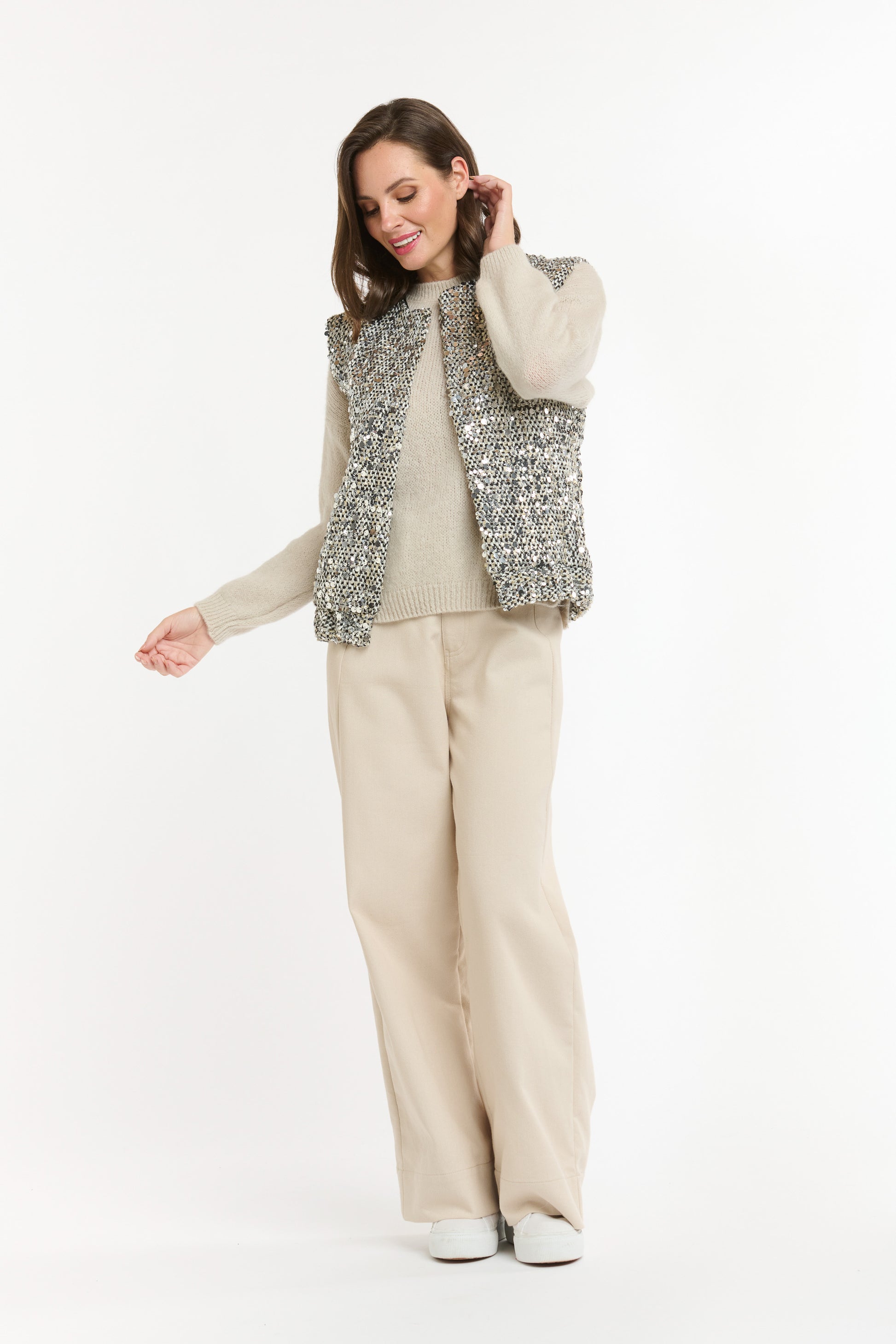 Paris Sequin Gilet