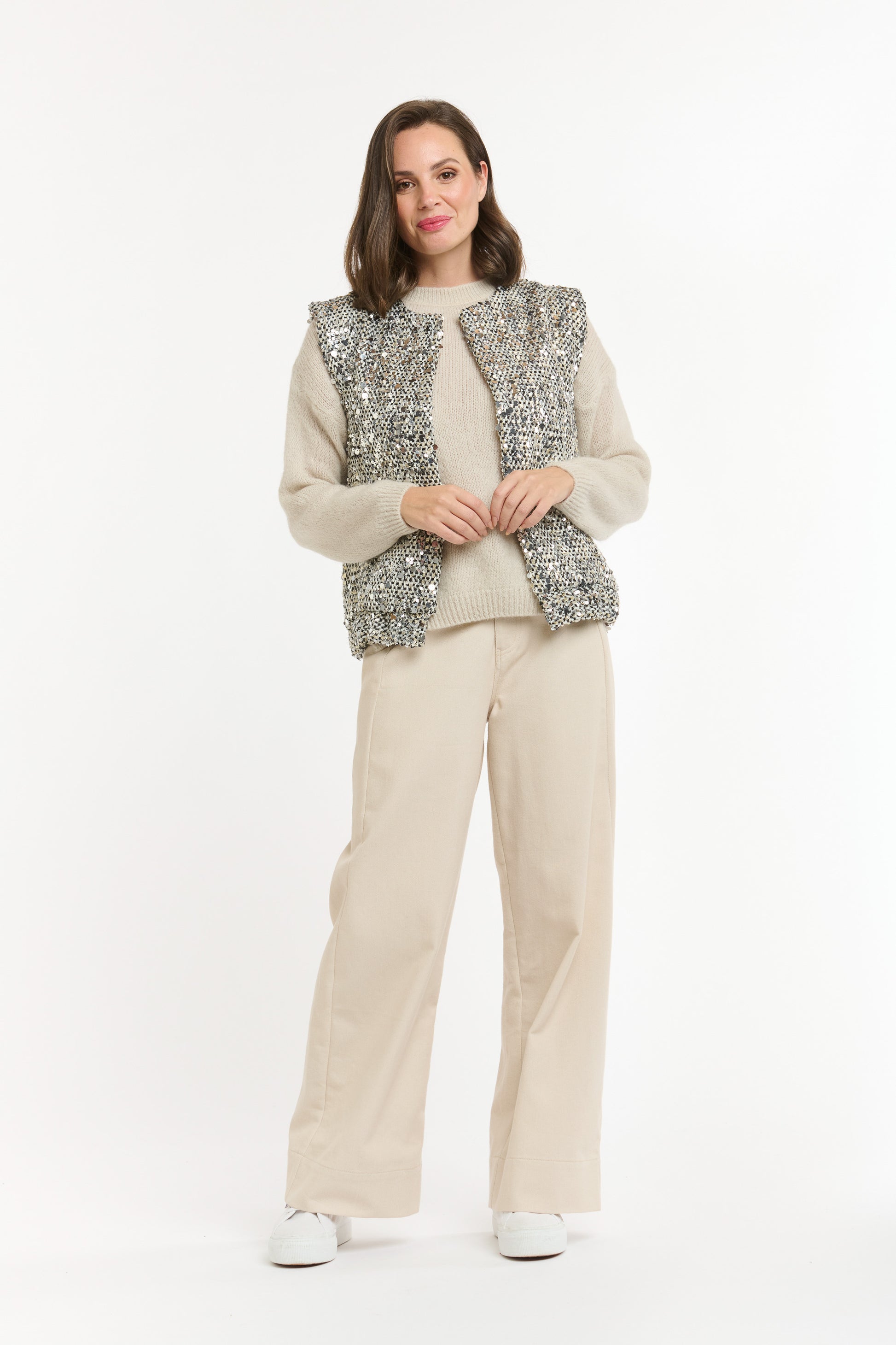 Paris Sequin Gilet