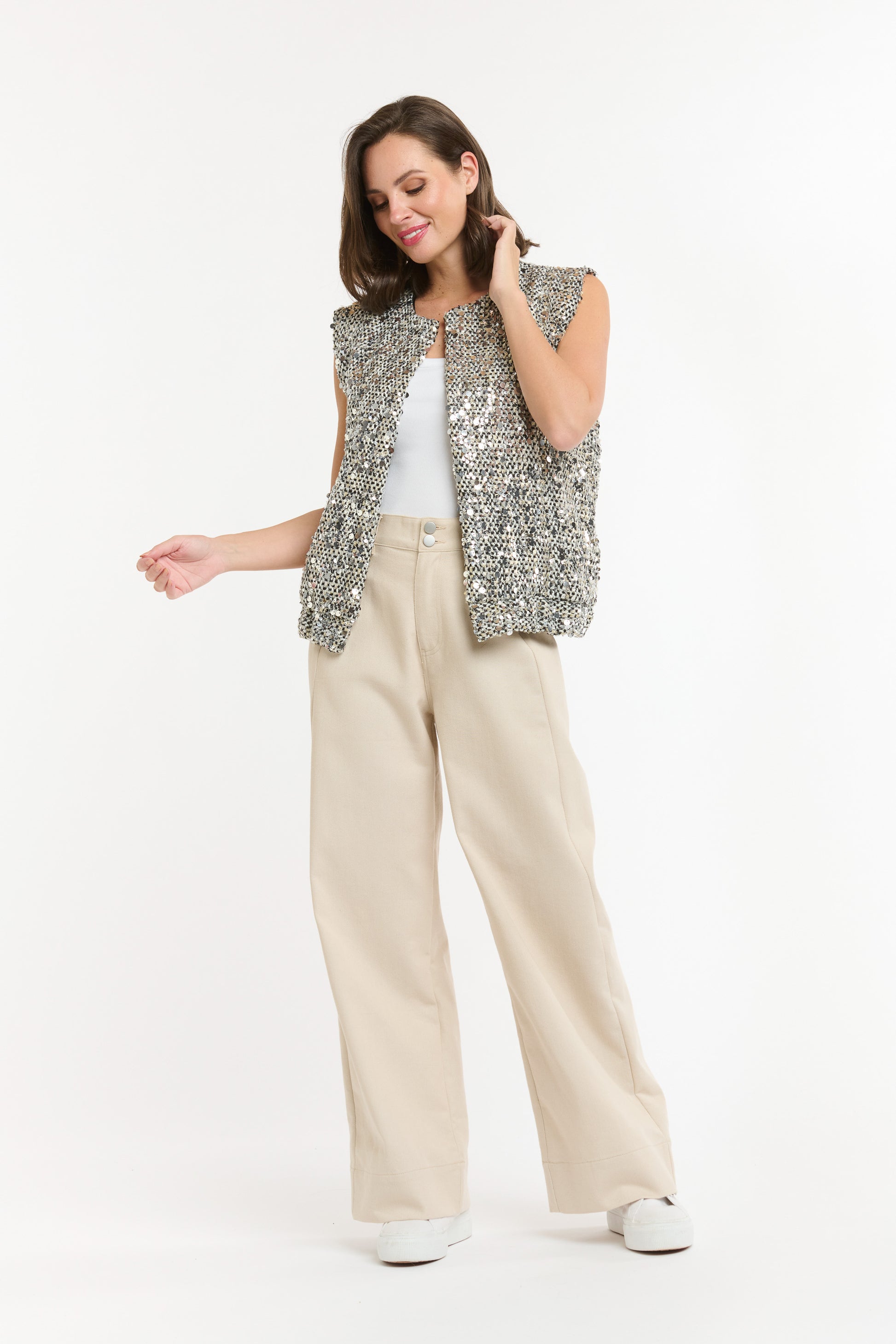 Paris Sequin Gilet