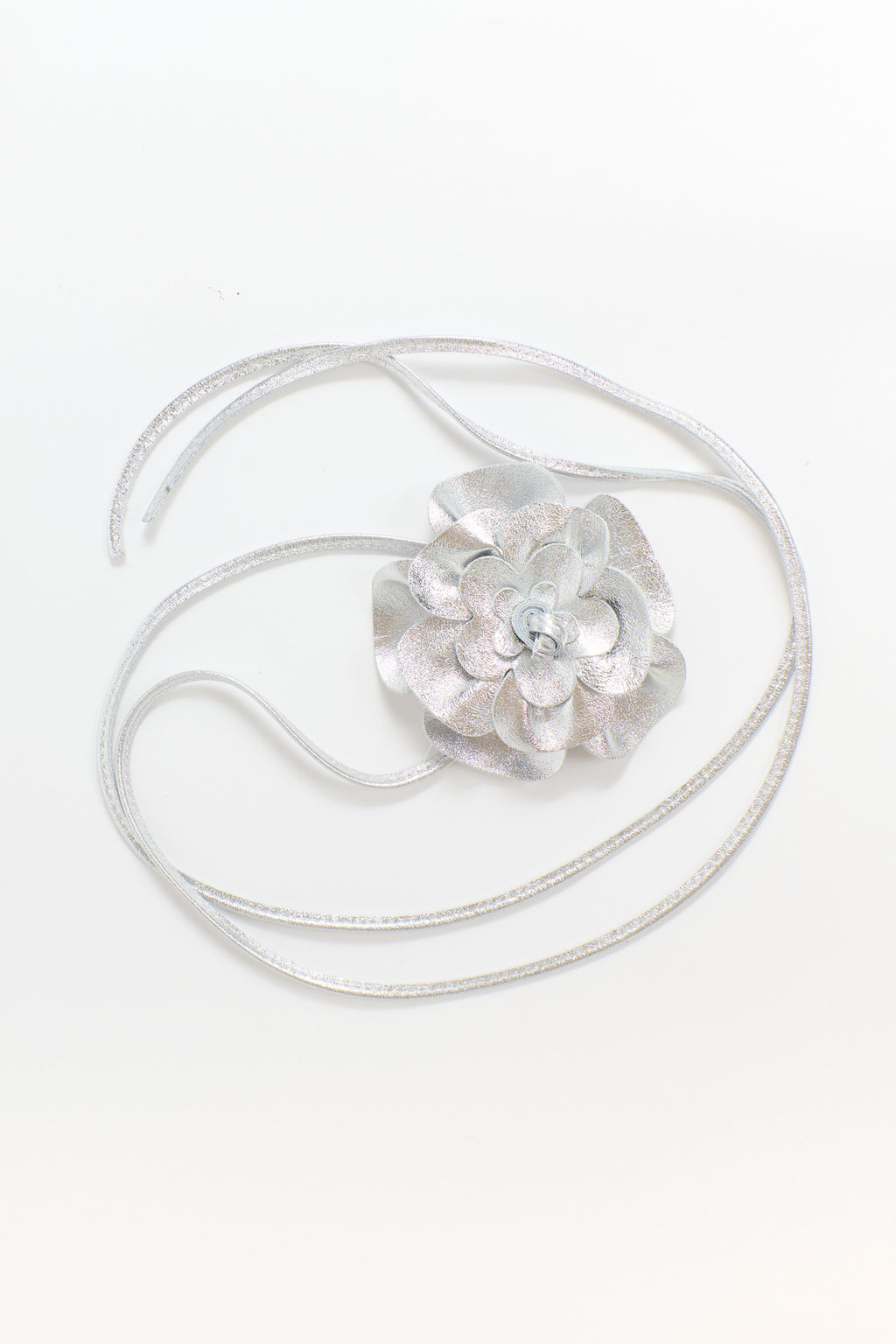 Flower Leather Belt