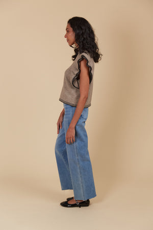 Athena Frill Knit