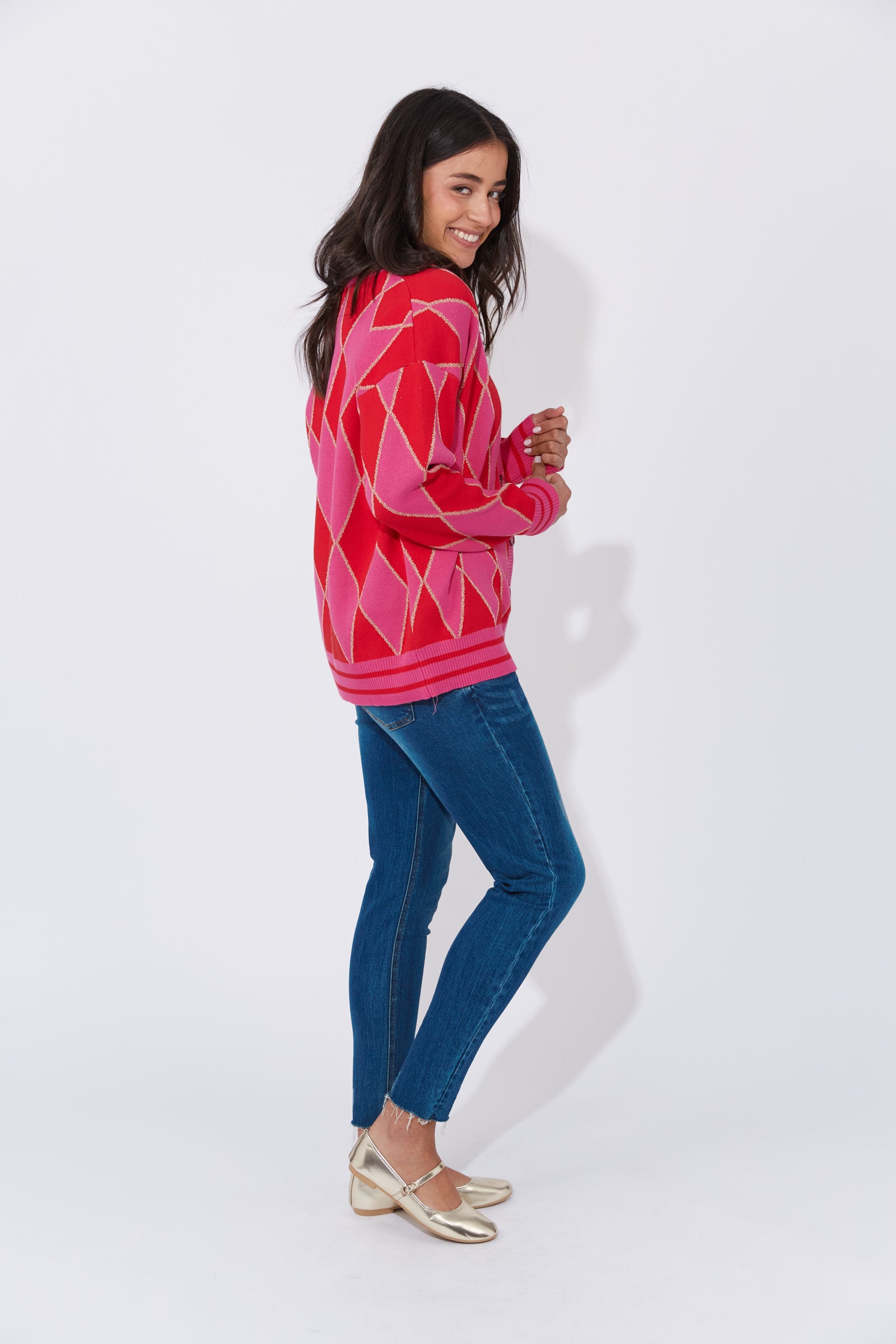 Casablanca Lurex Cardi
