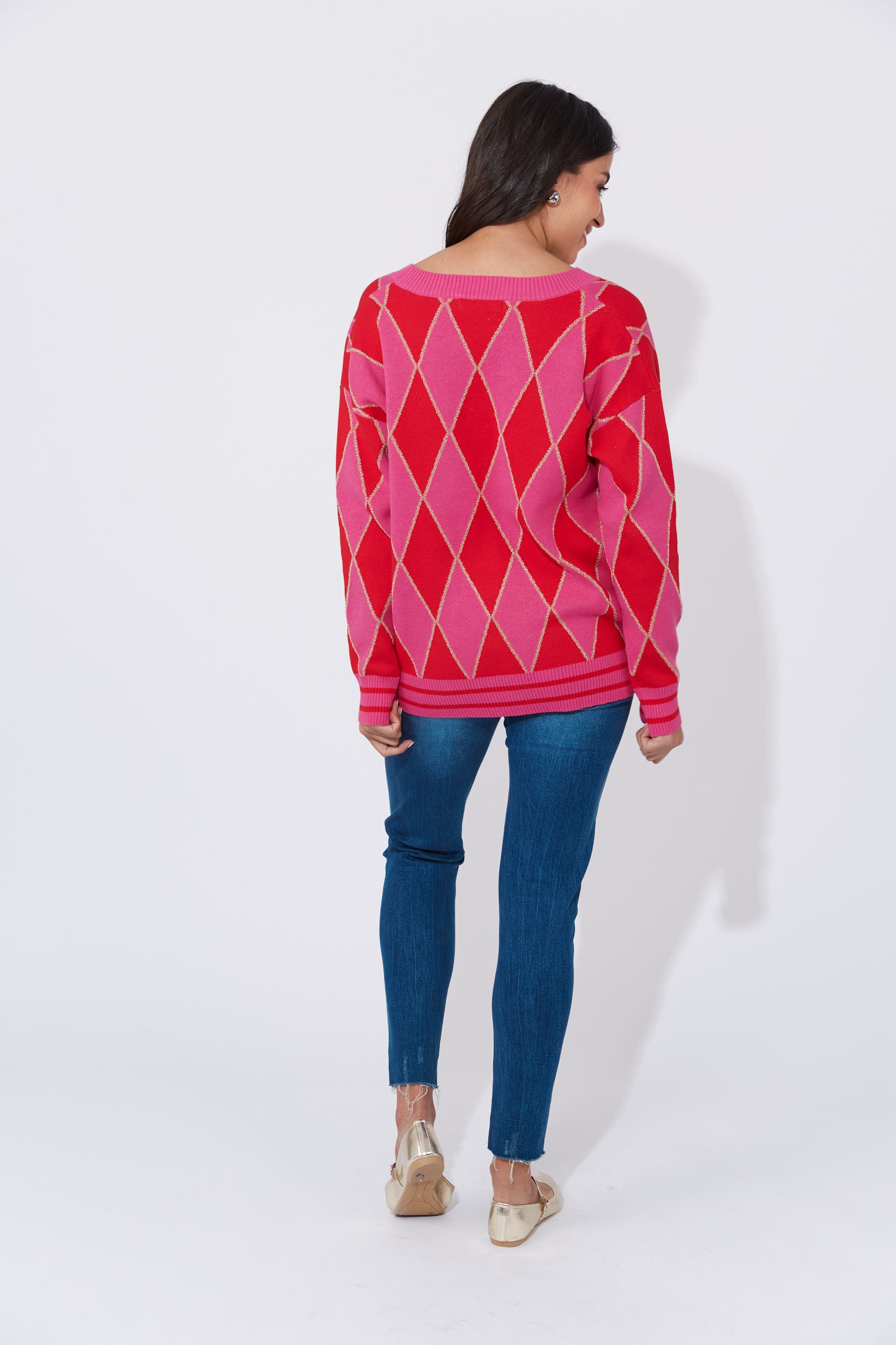 Casablanca Lurex Cardi