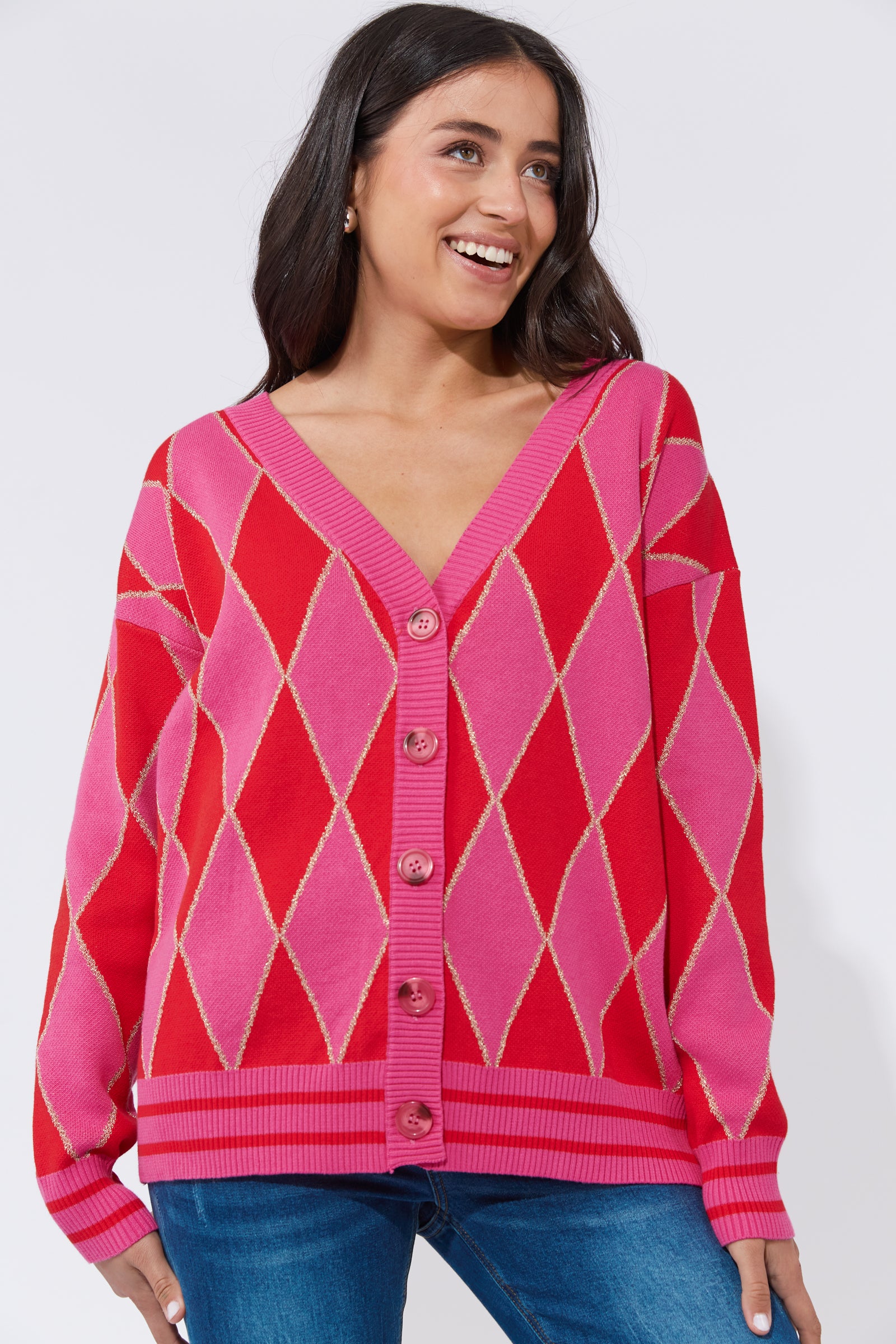 Casablanca Lurex Cardi