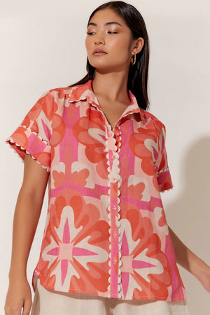 Bryony Print Shirt