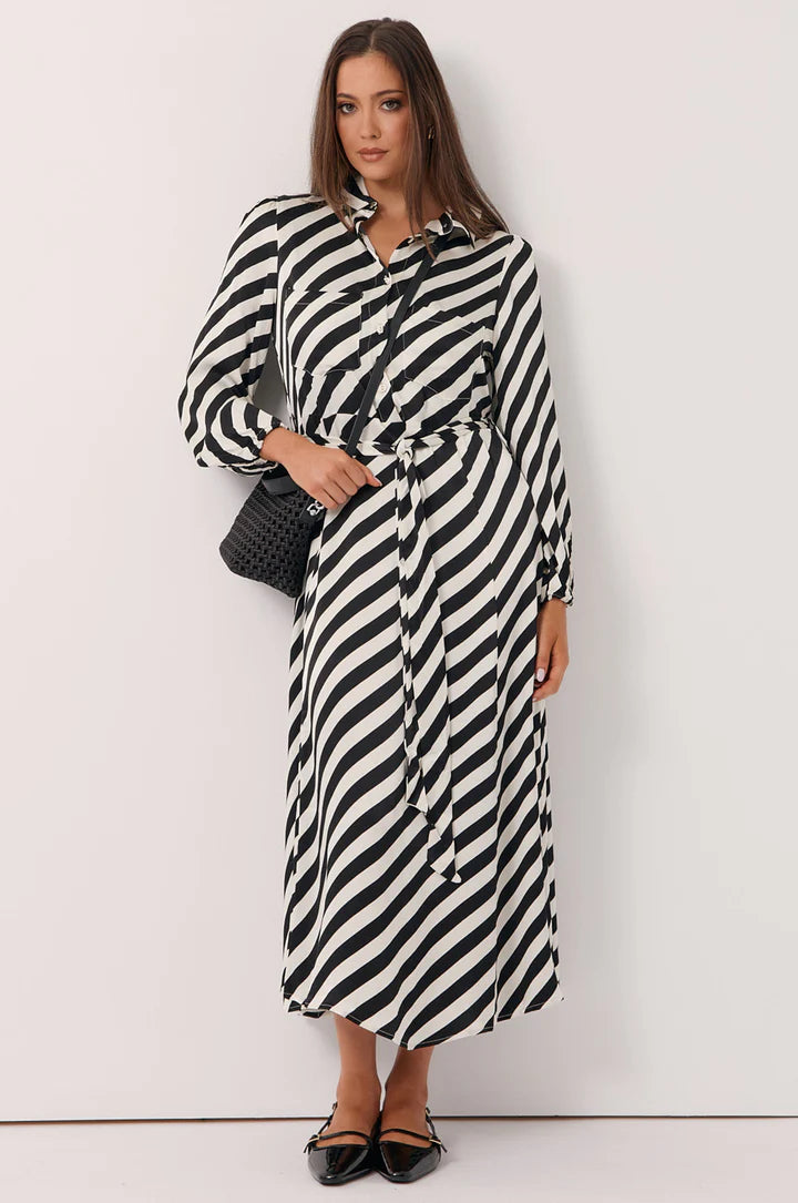 Stephanie Striped Dress