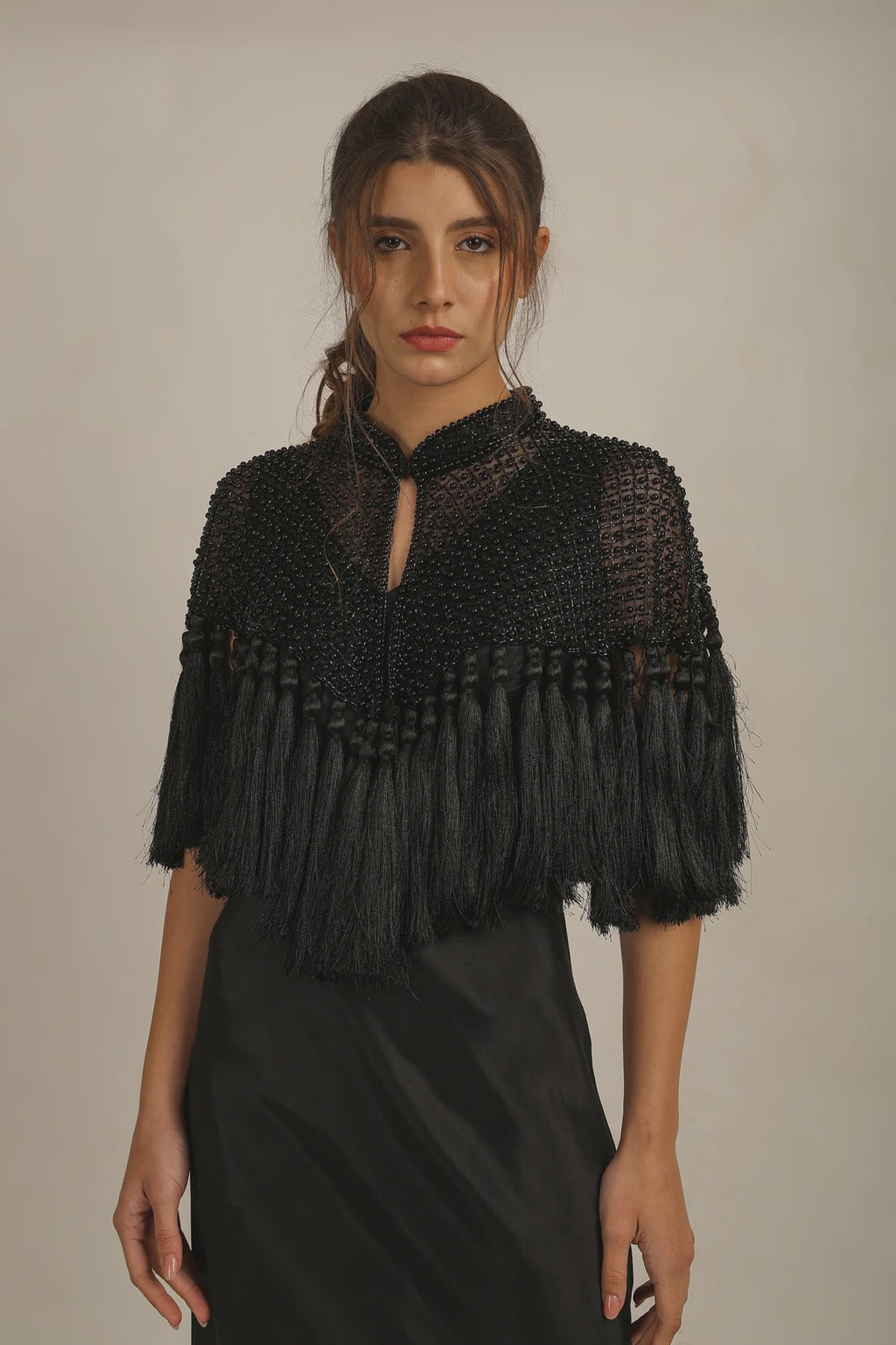 Zara Beaded Cape