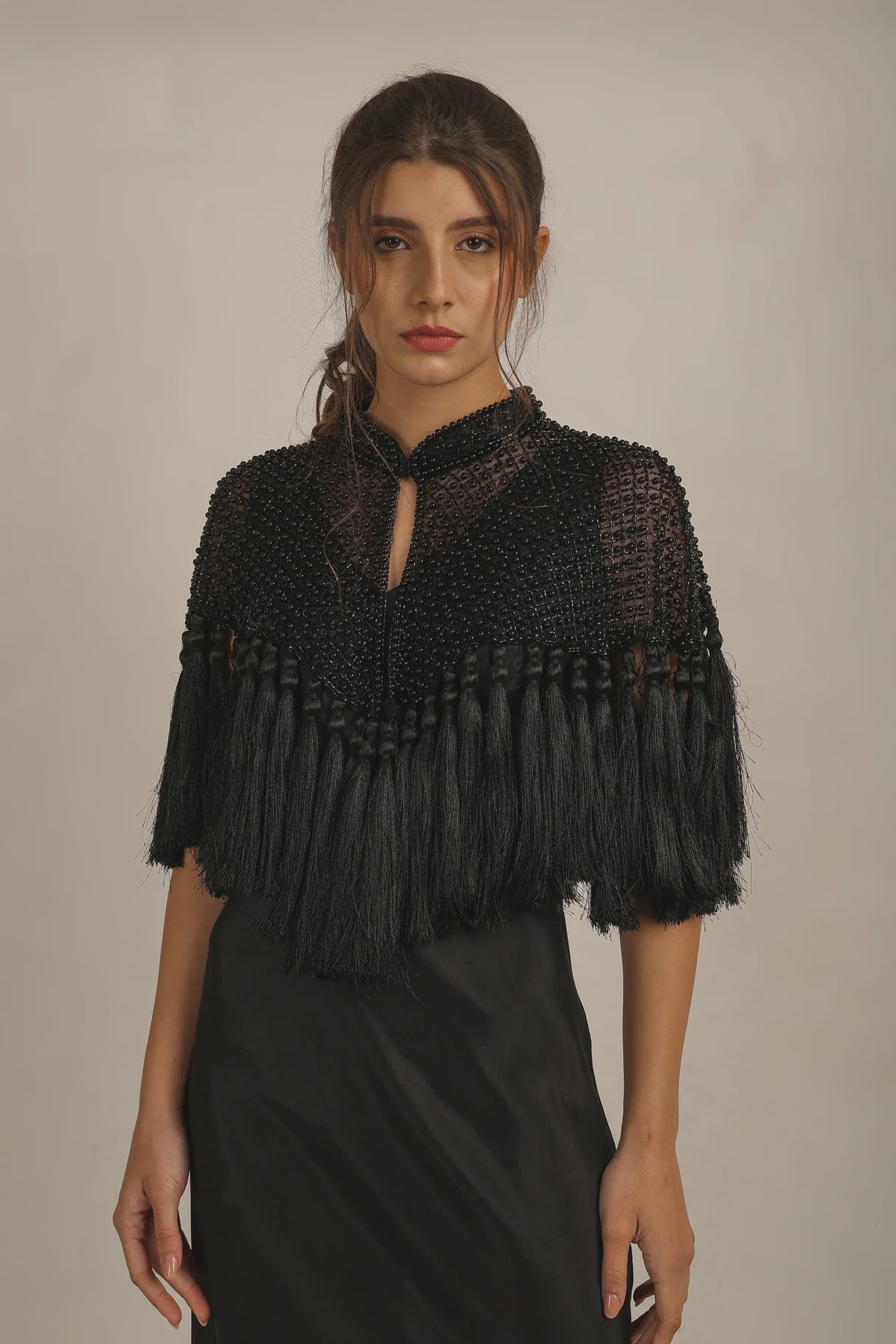 Zara Beaded Cape