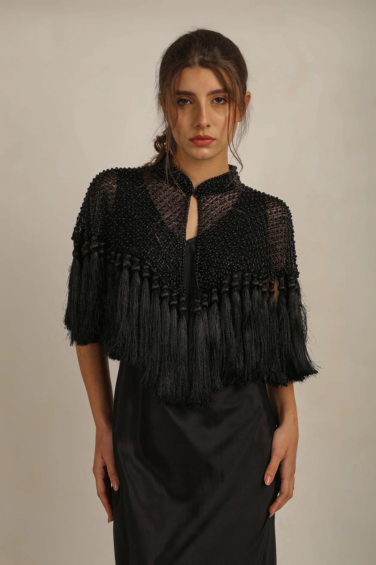 Zara Beaded Cape