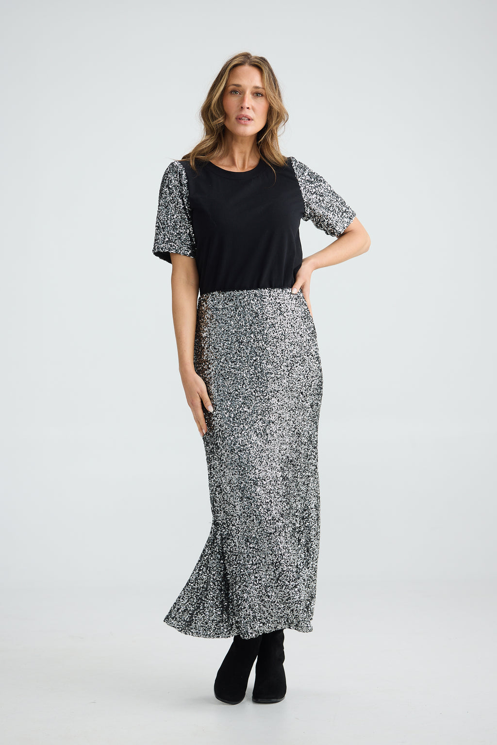 Ritz Sequin Skirt