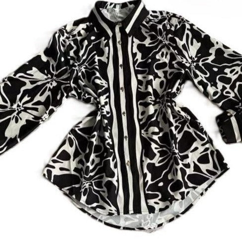 Camaray Shirt - Black &amp; White