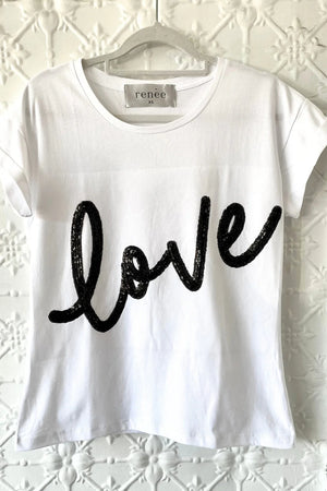 Love T- Black