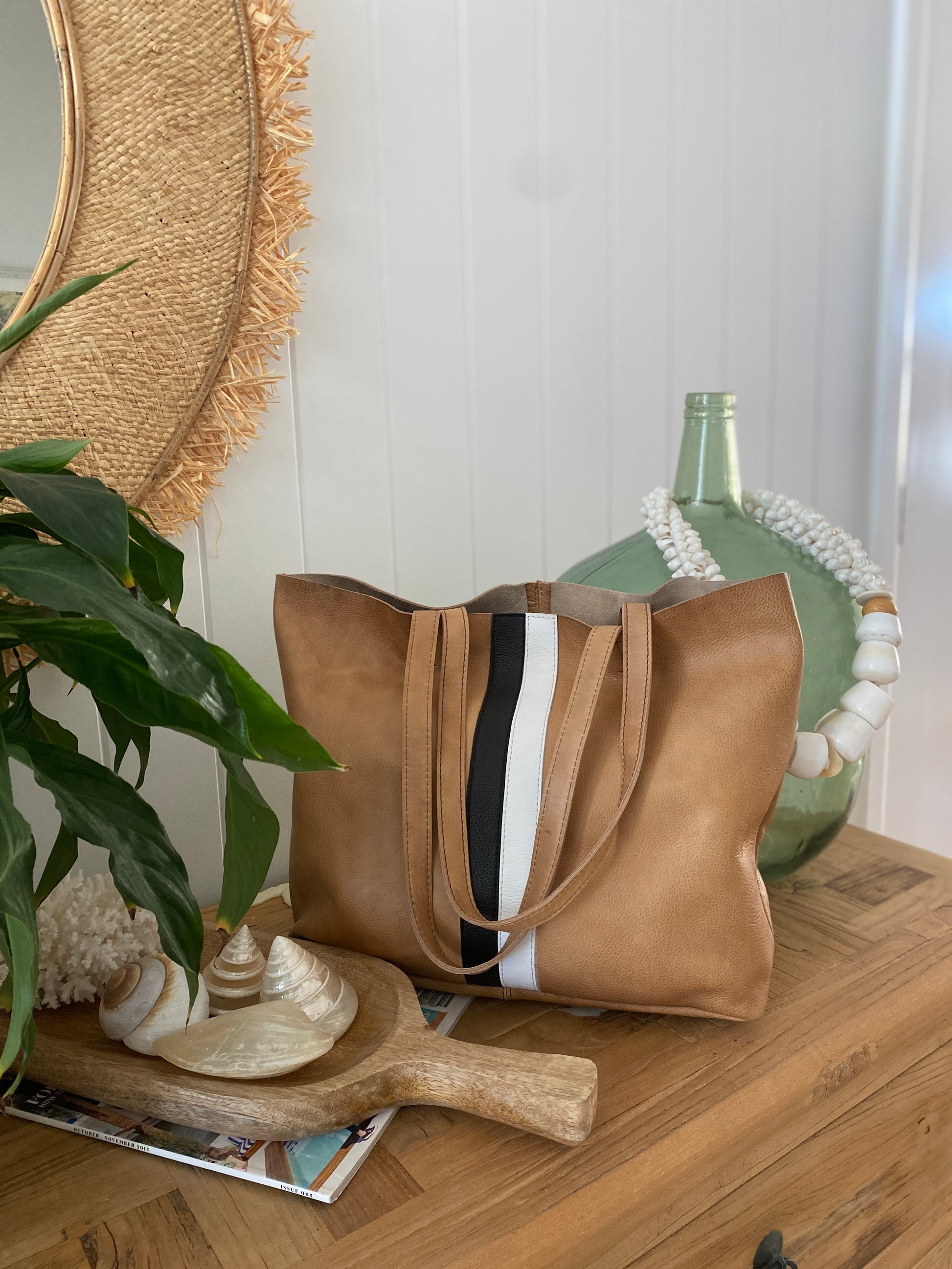 Racer Stripe Tote
