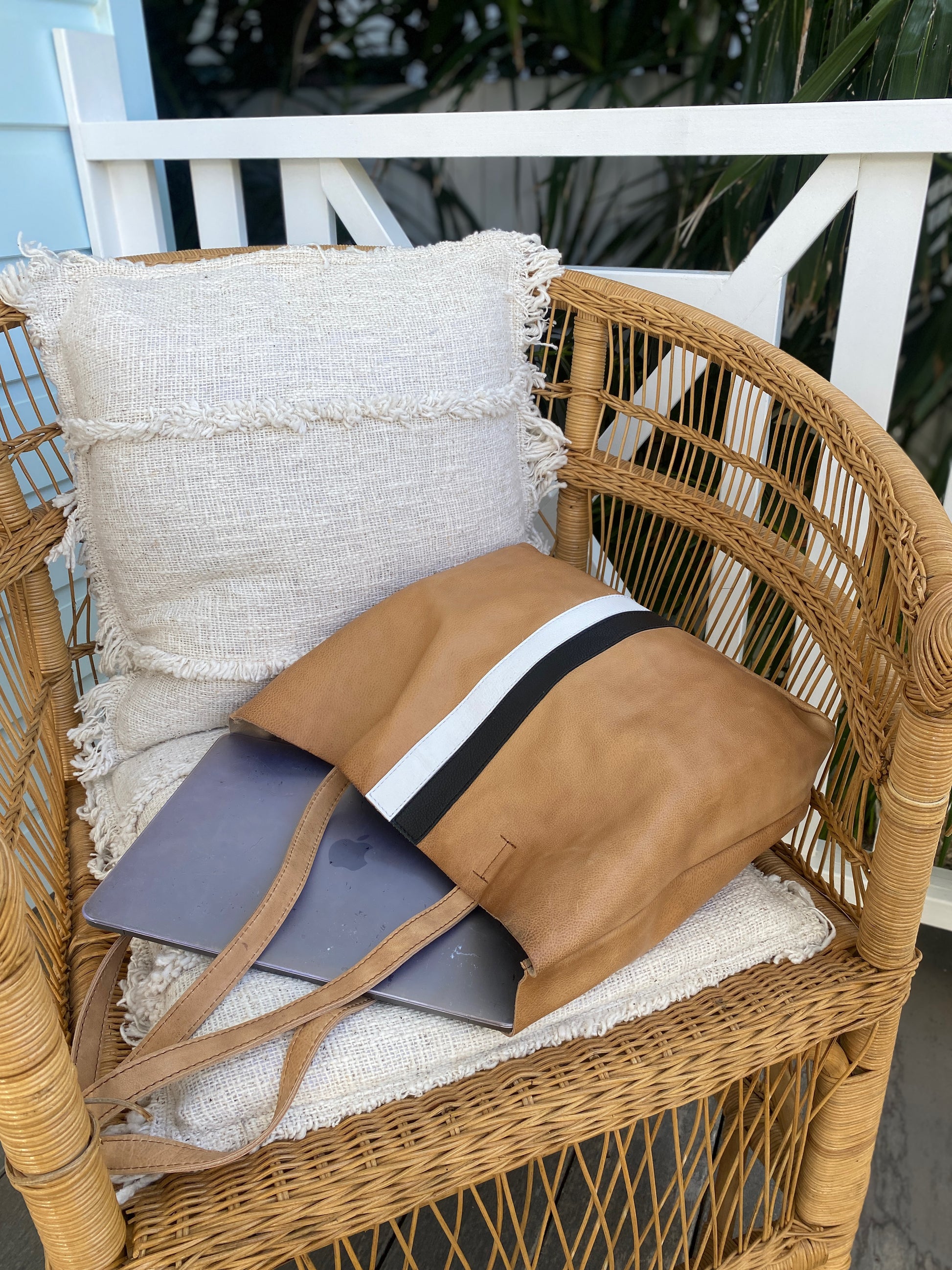 Racer Stripe Tote