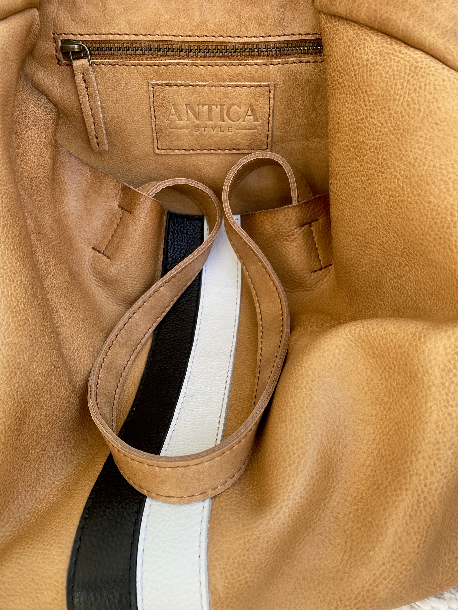Racer Stripe Tote