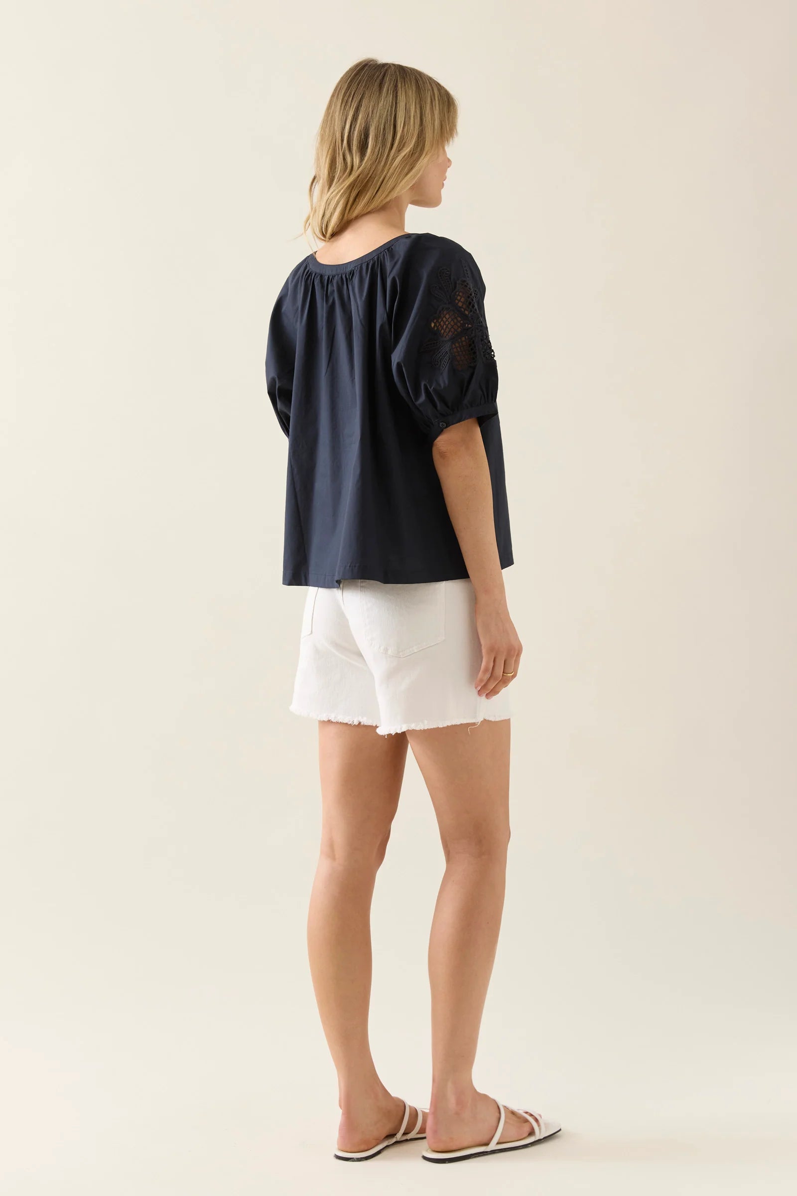 Nilsa Cutwork Top