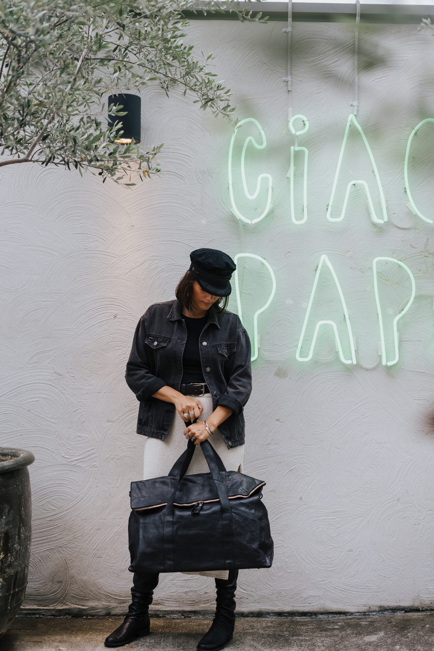 Kerina Duffle Bag - Black