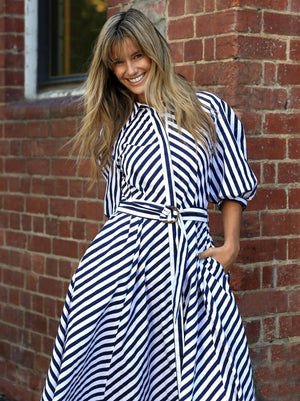 Bianca Stripe Dress