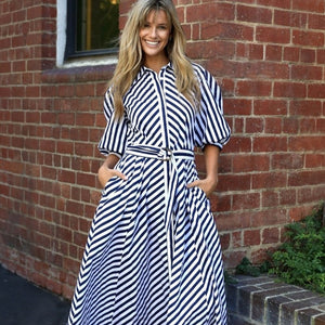 Bianca Stripe Dress