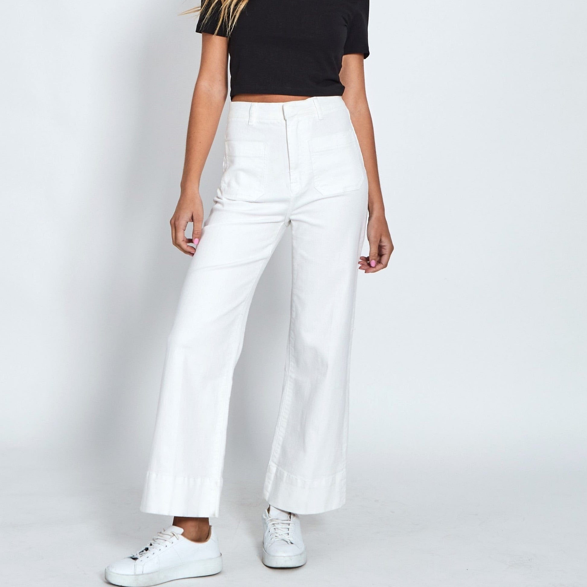 Milan White Jean
