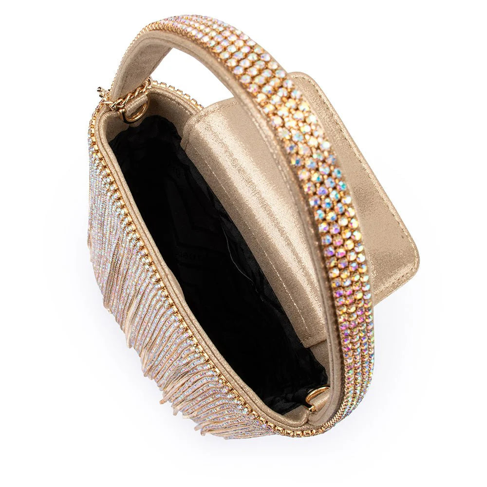 Crystal Fringe Bag