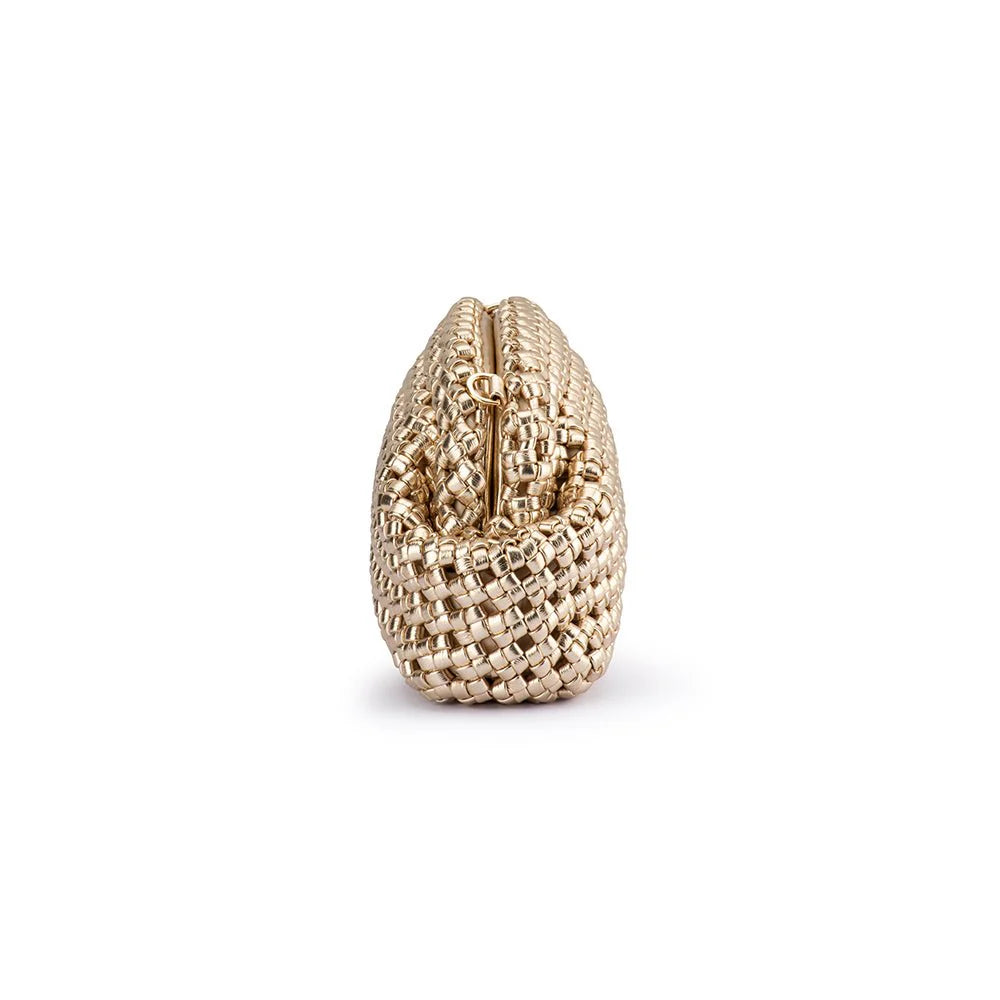 Everly Hand Woven Clutch