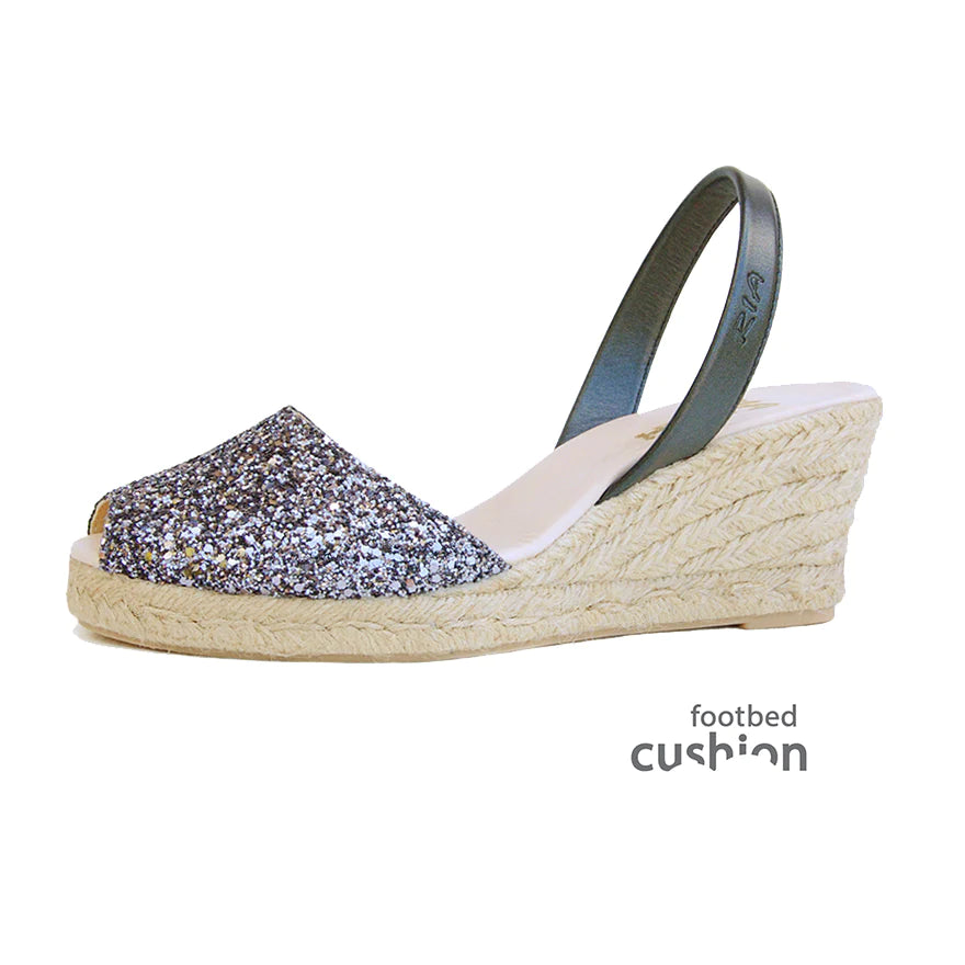 Lluna Wedge Charcoal