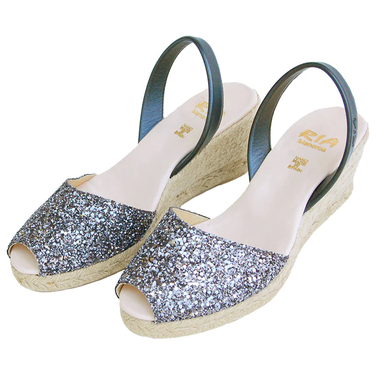 Lluna Wedge Charcoal